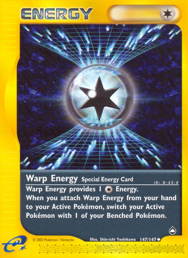 Warp Energy (147/147) [Aquapolis] | Good Games Modbury