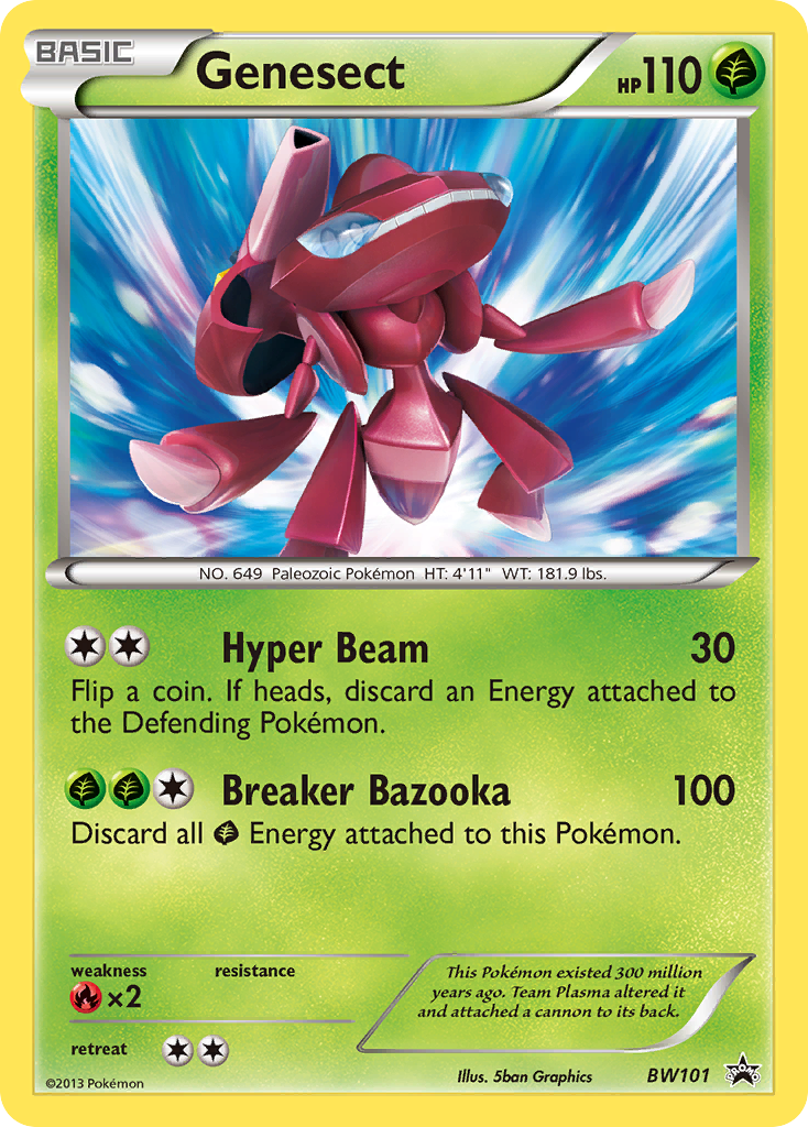 Genesect (BW101) [Black & White: Black Star Promos] | Good Games Modbury