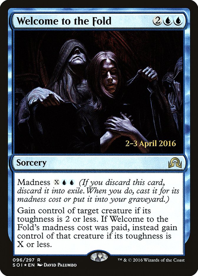 Welcome to the Fold [Shadows over Innistrad Prerelease Promos] | Good Games Modbury