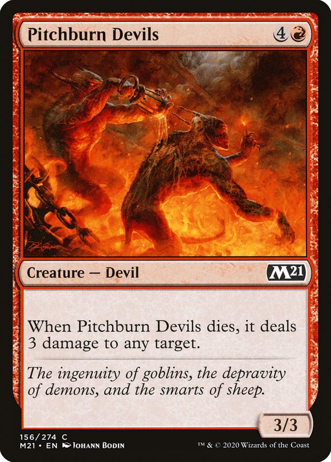 Pitchburn Devils [Core Set 2021] | Good Games Modbury