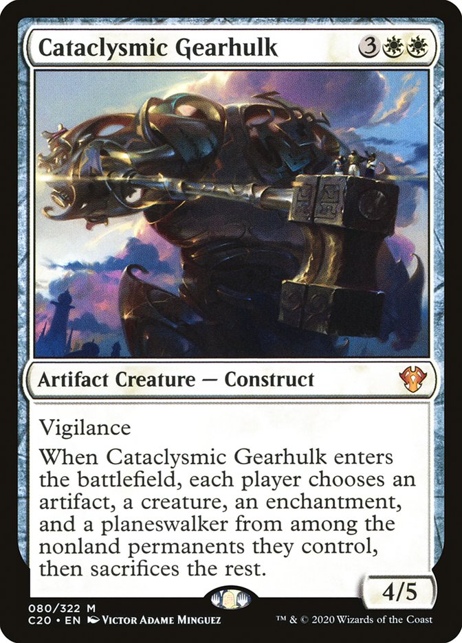 Cataclysmic Gearhulk [Commander 2020] | Good Games Modbury