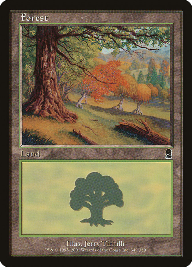 Forest (349) [Odyssey] | Good Games Modbury