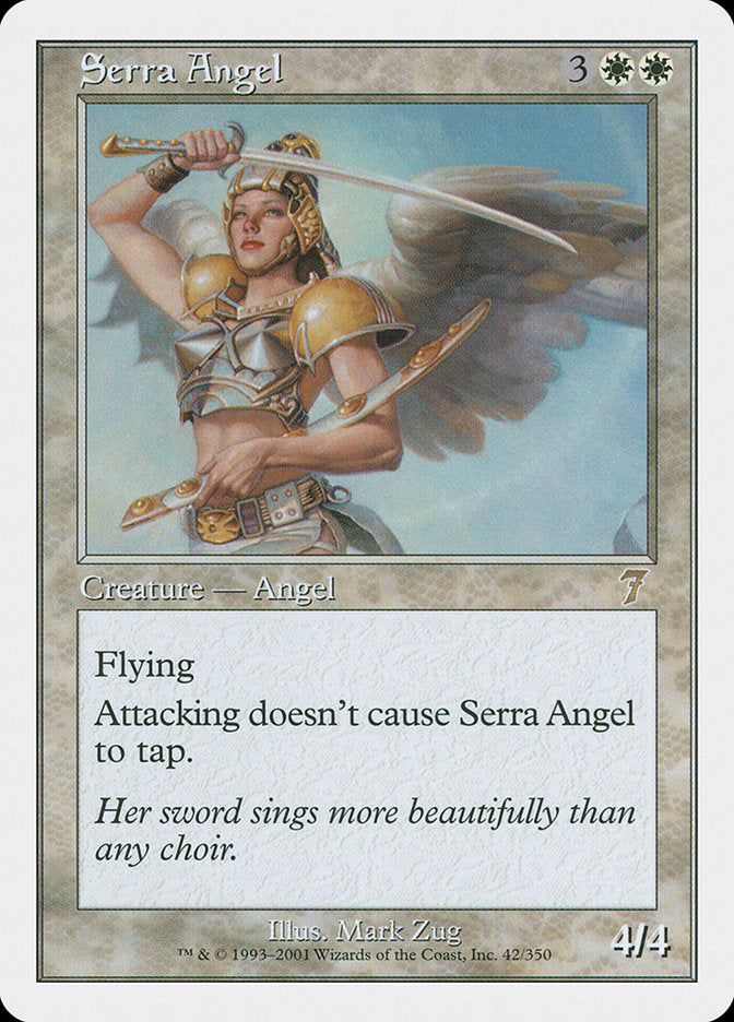 Serra Angel [Seventh Edition] | Good Games Modbury