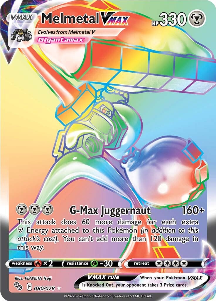 Melmetal VMAX (080/078) [Pokémon GO] | Good Games Modbury