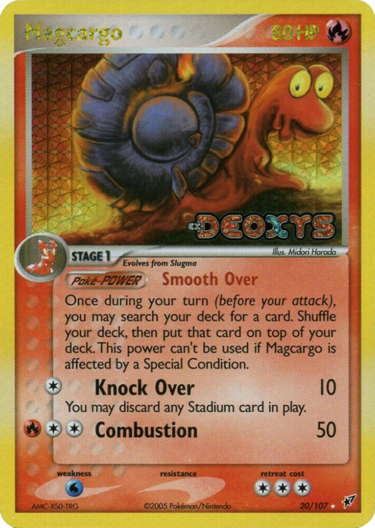 Magcargo (20/107) (Stamped) [EX: Deoxys] | Good Games Modbury