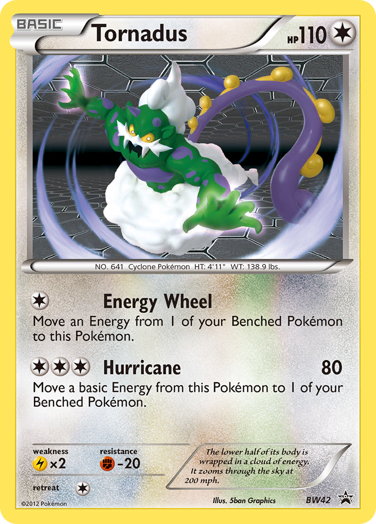 Tornadus (BW42) [Black & White: Black Star Promos] | Good Games Modbury