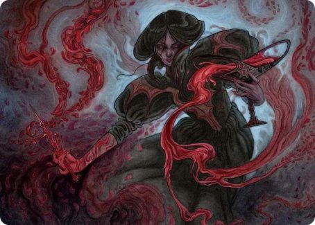 Change of Fortune Art Card [Innistrad: Crimson Vow Art Series] | Good Games Modbury