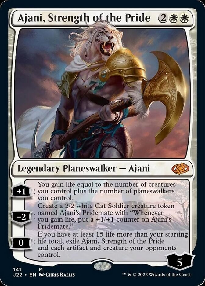 Ajani, Strength of the Pride [Jumpstart 2022] | Good Games Modbury