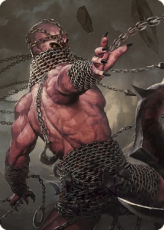 Chain Devil Art Card [Commander Legends: Battle for Baldur's Gate Art Series] | Good Games Modbury