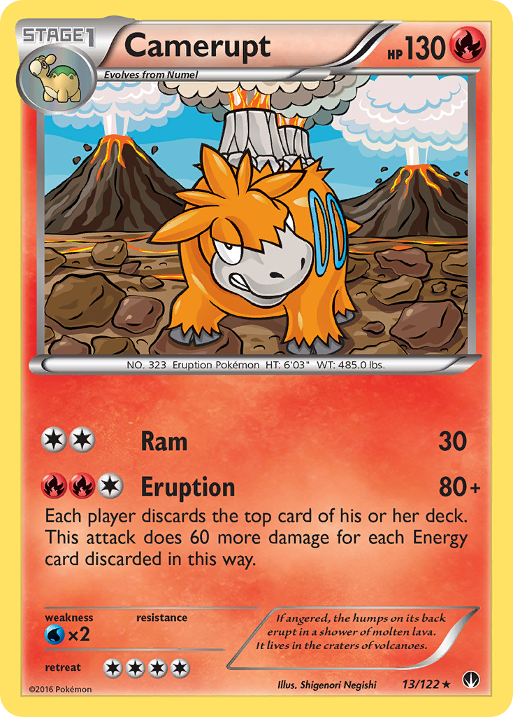 Camerupt (13/122) [XY: BREAKpoint] | Good Games Modbury