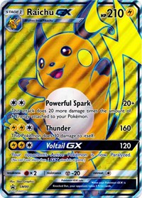 Raichu GX (SM90) (Jumbo Card) [Sun & Moon: Black Star Promos] | Good Games Modbury