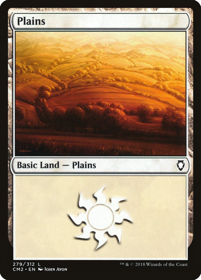 Plains (279) [Commander Anthology Volume II] | Good Games Modbury