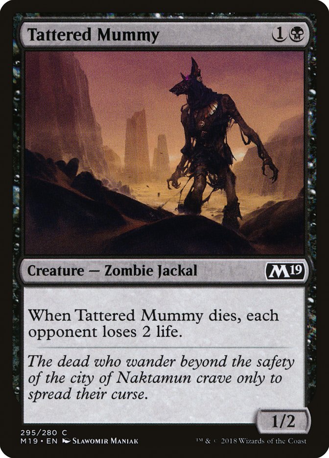 Tattered Mummy [Core Set 2019] | Good Games Modbury