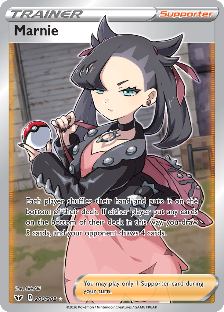 Marnie (200/202) [Sword & Shield: Base Set] | Good Games Modbury