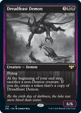 Dreadfeast Demon [Innistrad: Double Feature] | Good Games Modbury