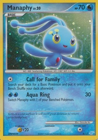 Manaphy (4/12) [Diamond & Pearl: Trainer Kit - Manaphy] | Good Games Modbury