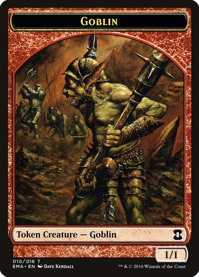 Goblin Token [Eternal Masters Tokens] | Good Games Modbury