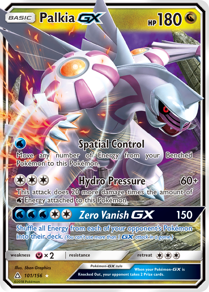 Palkia GX (101/156) [Sun & Moon: Ultra Prism] | Good Games Modbury