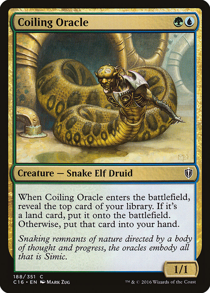 Coiling Oracle [Commander 2016] | Good Games Modbury