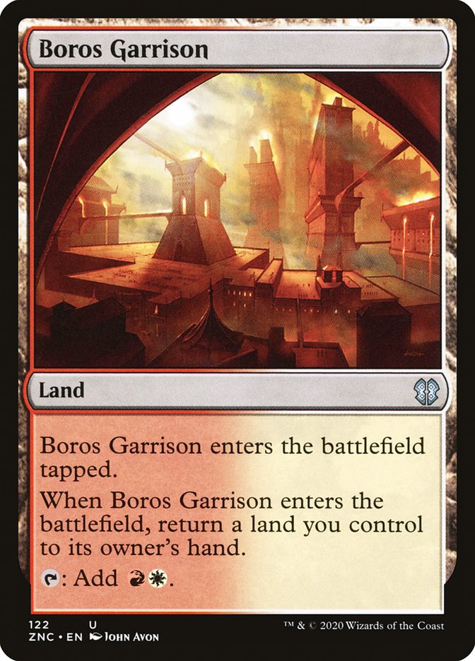 Boros Garrison [Zendikar Rising Commander] | Good Games Modbury