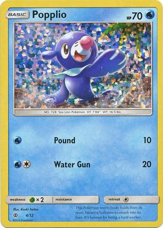 Popplio (4/12) [McDonald's Promos: 2017 Collection] | Good Games Modbury