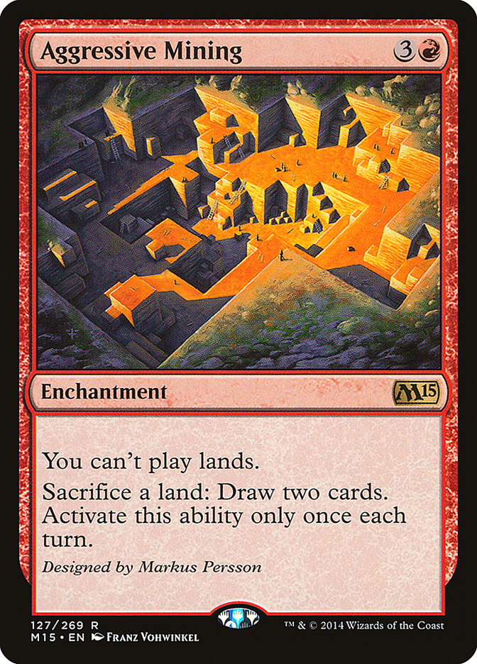 Aggressive Mining [Magic 2015] | Good Games Modbury