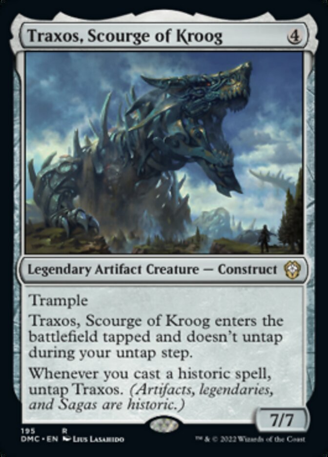 Traxos, Scourge of Kroog [Dominaria United Commander] | Good Games Modbury