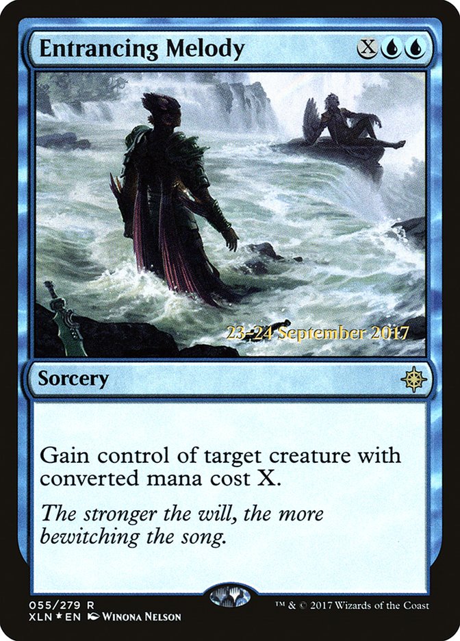 Entrancing Melody [Ixalan Prerelease Promos] | Good Games Modbury