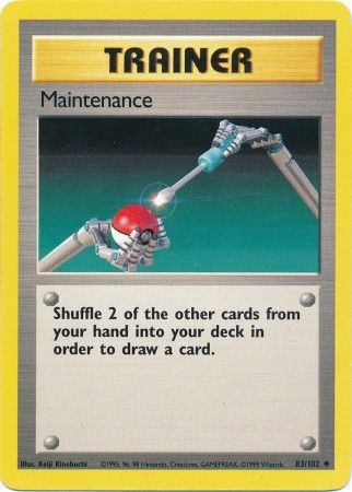Maintenance (83/102) [Base Set Unlimited] | Good Games Modbury