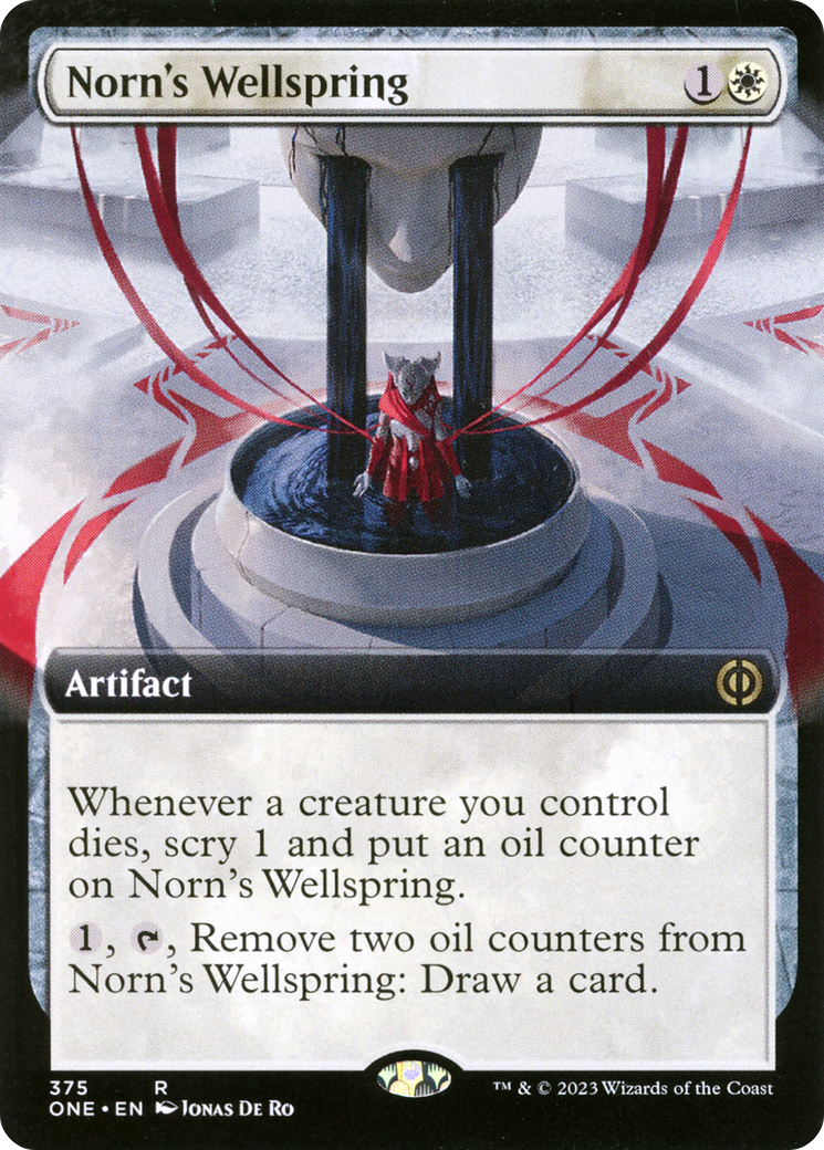 Norn's Wellspring (Extended Art) [Phyrexia: All Will Be One] | Good Games Modbury