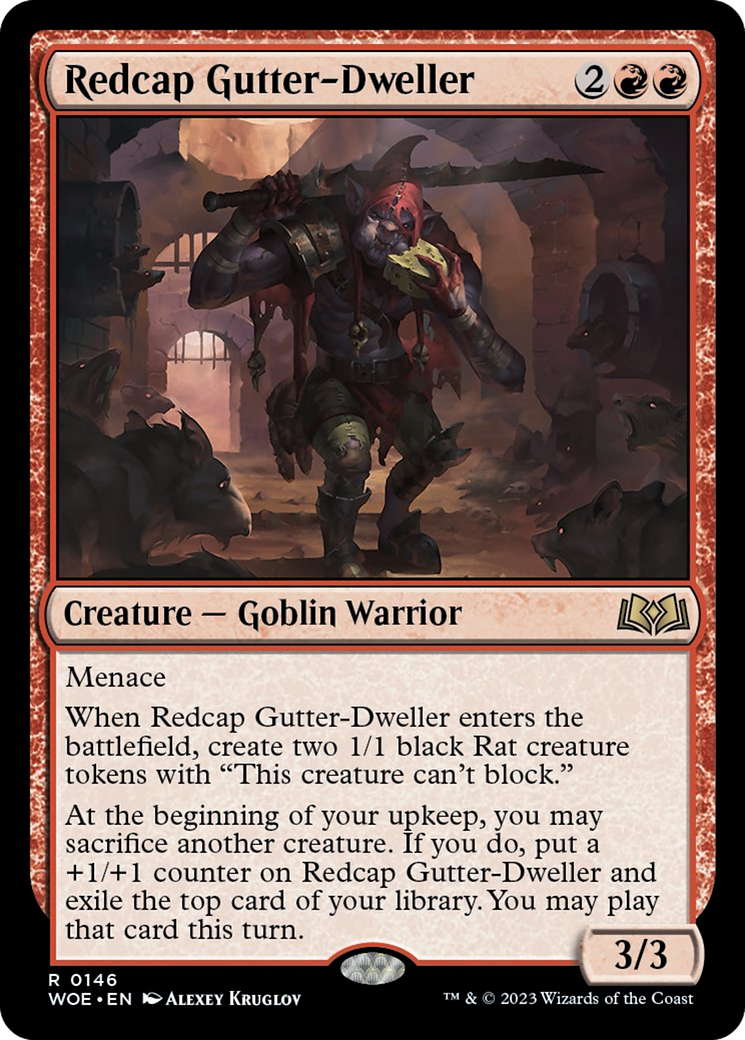 Redcap Gutter-Dweller [Wilds of Eldraine] | Good Games Modbury