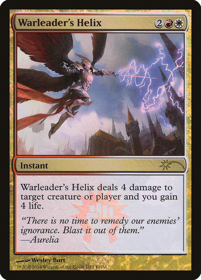 Warleader's Helix [Friday Night Magic 2014] | Good Games Modbury