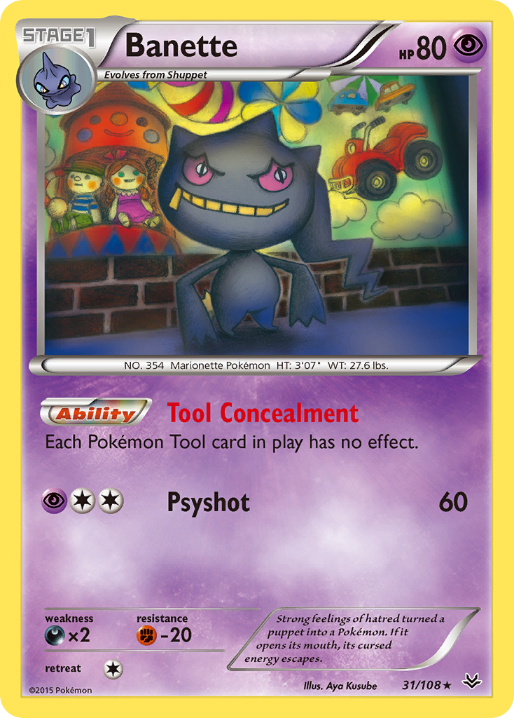 Banette (31/108) [XY: Roaring Skies] | Good Games Modbury