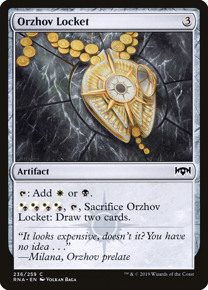 Orzhov Locket [Ravnica Allegiance] | Good Games Modbury