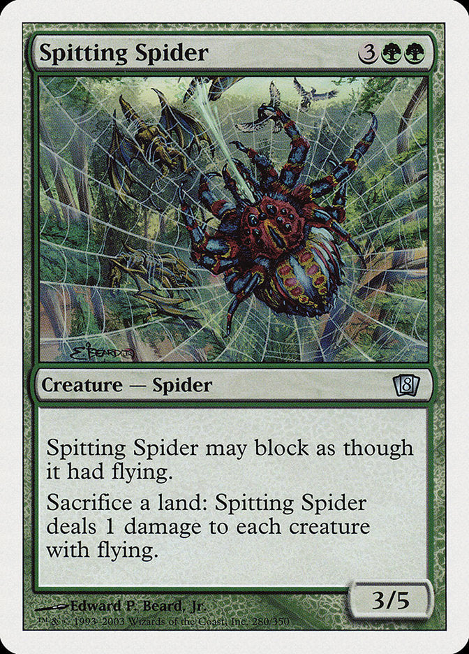 Spitting Spider [Eighth Edition] | Good Games Modbury