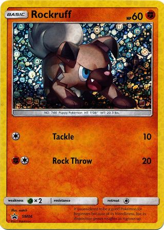 Rockruff (SM06) (General Mills Promo) [Sun & Moon: Black Star Promos] | Good Games Modbury