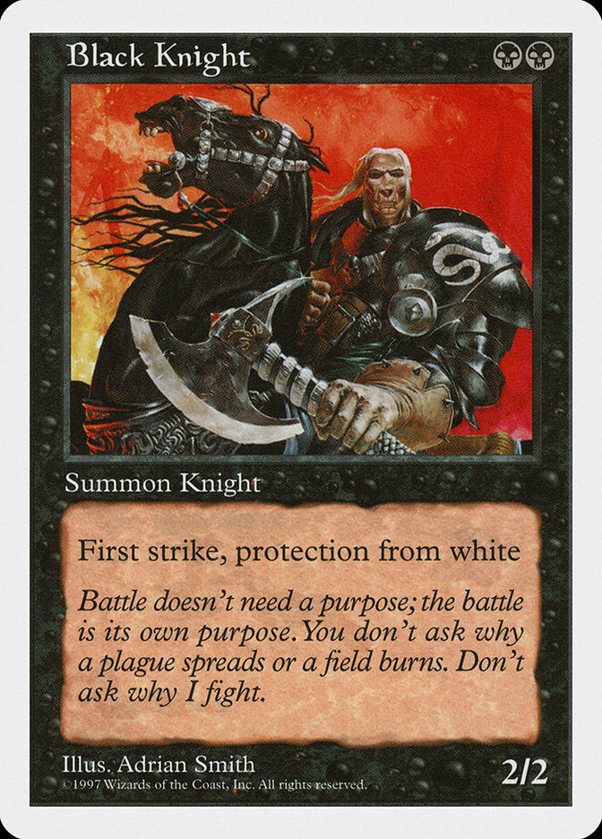 Black Knight [Fifth Edition] | Good Games Modbury