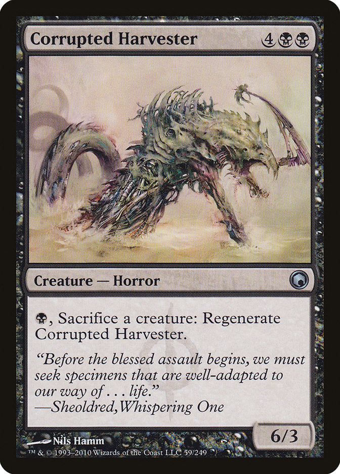 Corrupted Harvester [Scars of Mirrodin] | Good Games Modbury