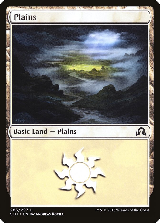 Plains (285) [Shadows over Innistrad] | Good Games Modbury