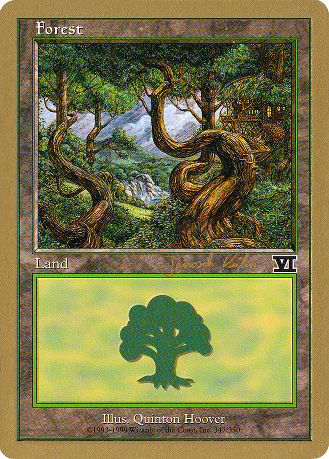 Forest (jk347) (Janosch Kuhn) [World Championship Decks 2000] | Good Games Modbury