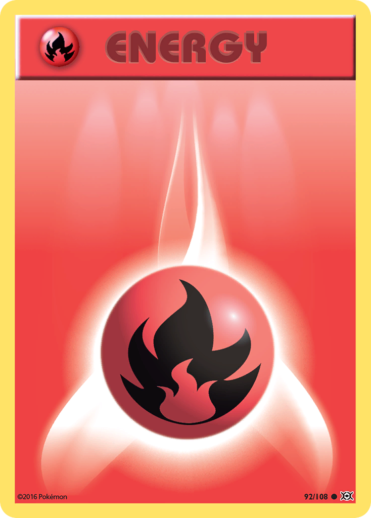 Fire Energy (92/108) [XY: Evolutions] | Good Games Modbury