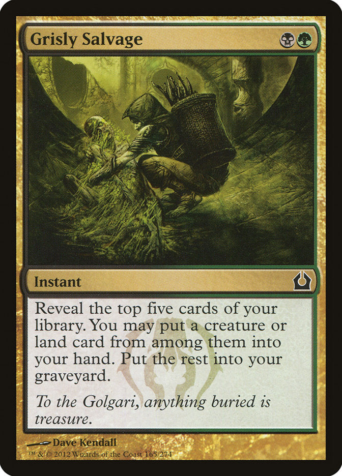 Grisly Salvage [Return to Ravnica] | Good Games Modbury