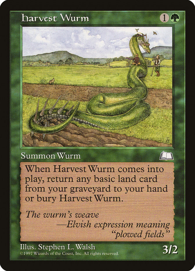Harvest Wurm [Weatherlight] | Good Games Modbury