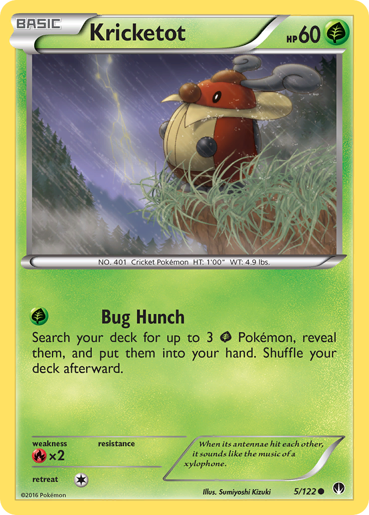 Kricketot (5/122) [XY: BREAKpoint] | Good Games Modbury