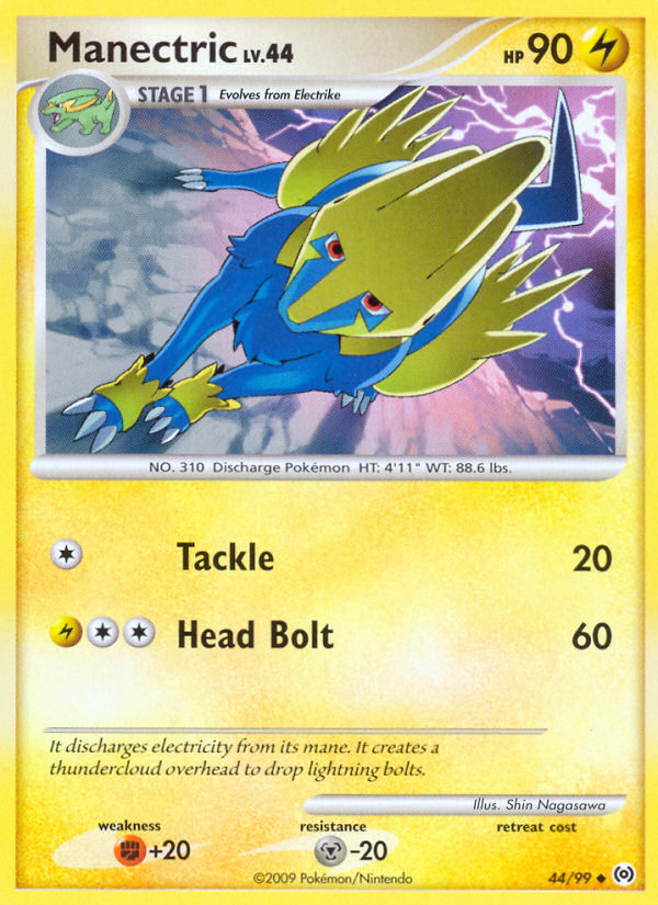 Manectric (44/99) [Platinum: Arceus] | Good Games Modbury