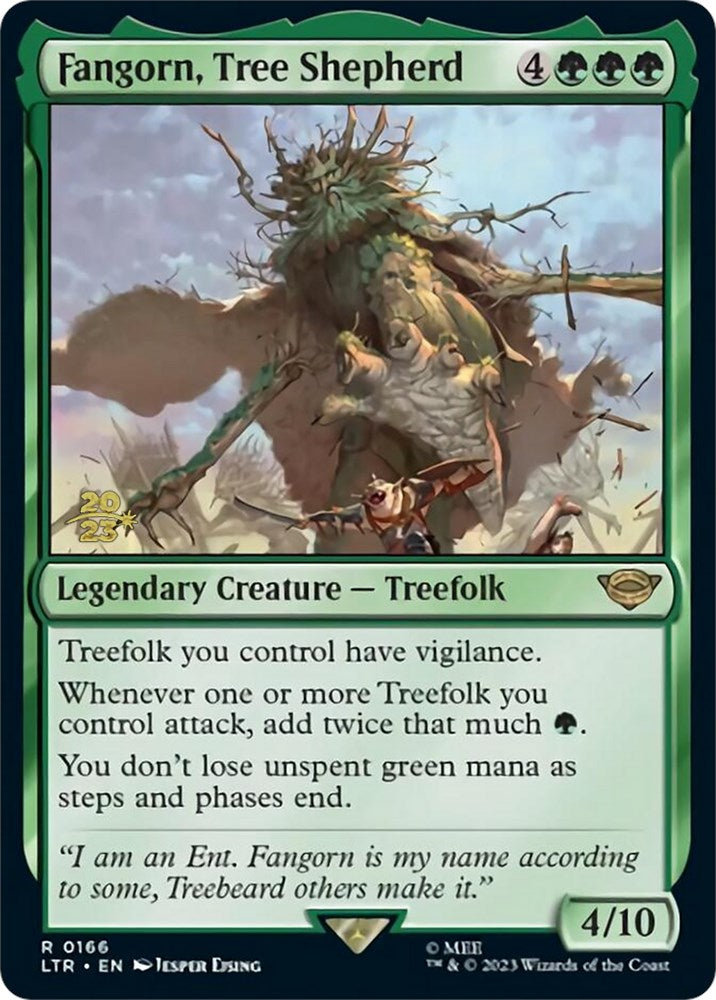 Fangorn, Tree Shepherd [The Lord of the Rings: Tales of Middle-Earth Prerelease Promos] | Good Games Modbury