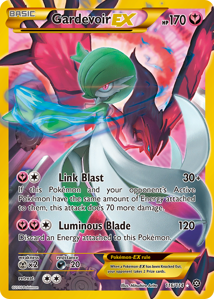 Gardevoir EX (116/114) [XY: Steam Siege] | Good Games Modbury