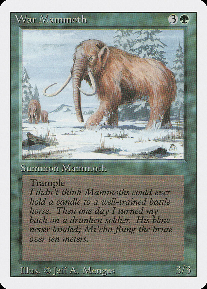 War Mammoth [Revised Edition] | Good Games Modbury