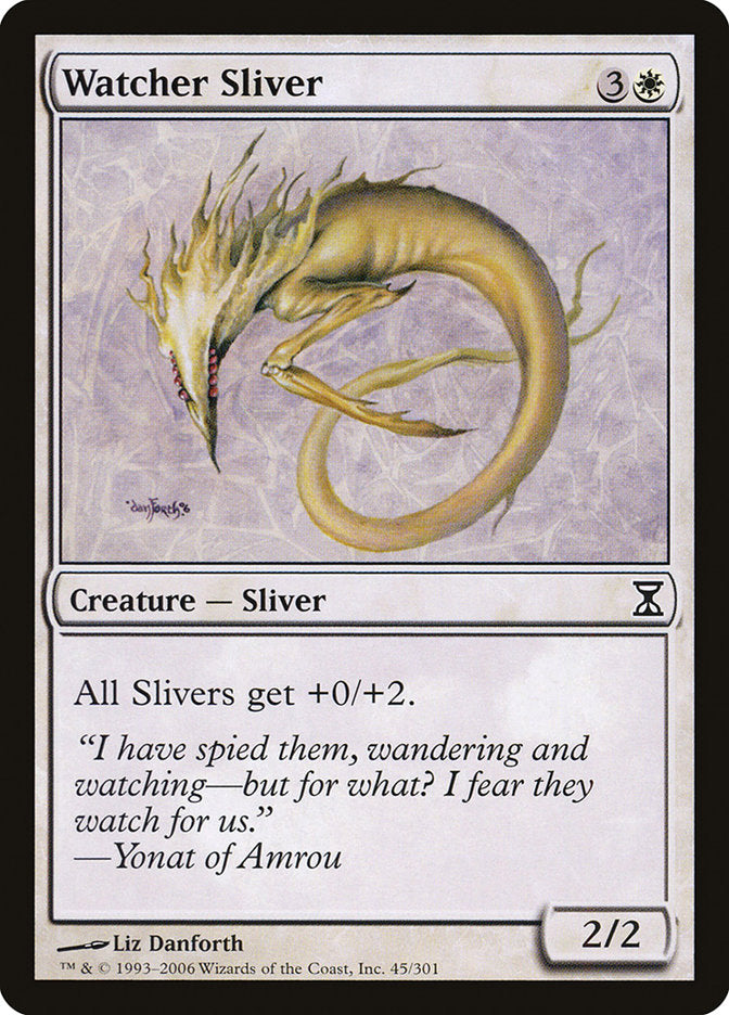 Watcher Sliver [Time Spiral] | Good Games Modbury