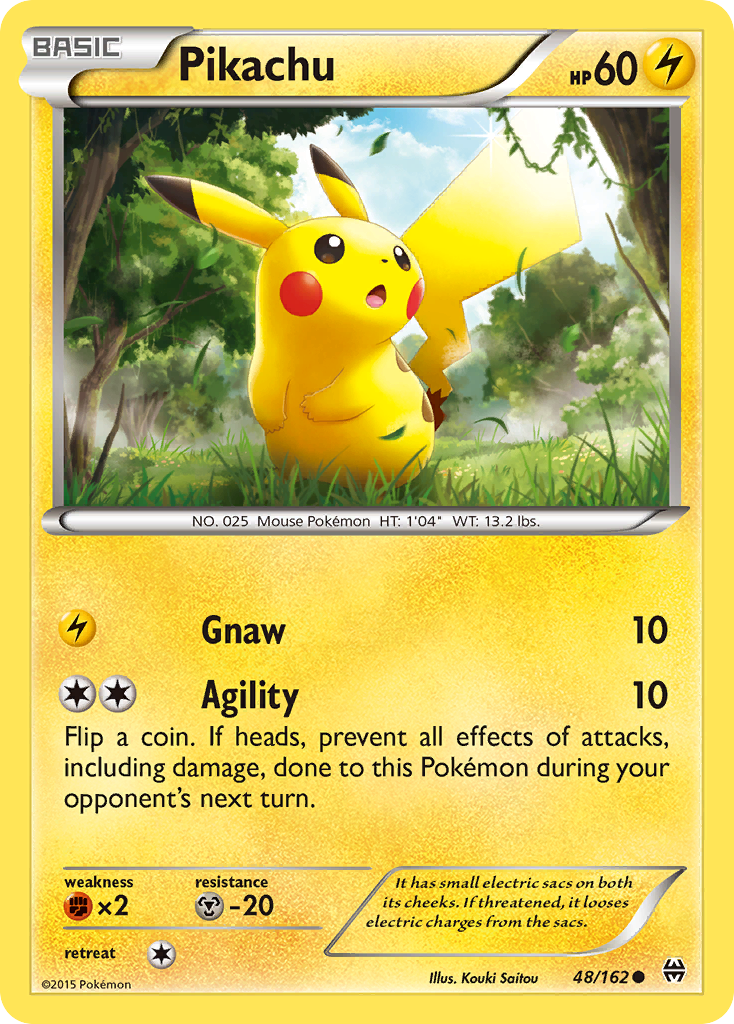 Pikachu (48/162) [XY: BREAKthrough] | Good Games Modbury